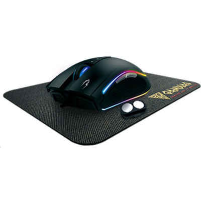 GAMDias zeus m2 + nyx e1 gaming mouse + mat