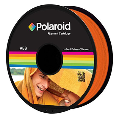 Abs -  polaroid orange universal 1kg filament 1.75mm