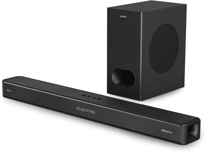 Majority soundbar sierra plus 400w 2.1.2 dolby atmos wireless subwoofer