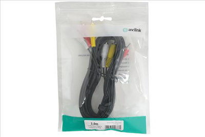 Av link 3 rca to 3 rca cable 1.5m