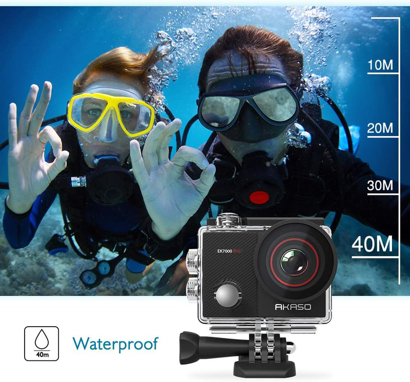 Akaso action camera 4k30fps 20mp ek7000 pro, , medium image number null