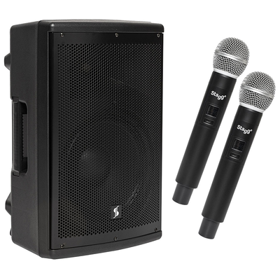 Stagg as-12 active speaker 12'', bluetooth tws,150w