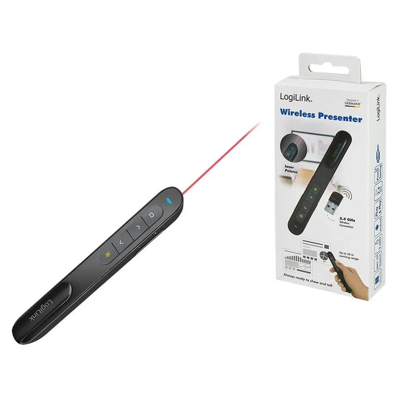 Logilink wireless presenter with laser pointer id0190, , medium image number null