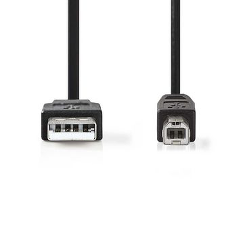 USB 2.0 cable a male - b male 3.0m black, , medium image number null