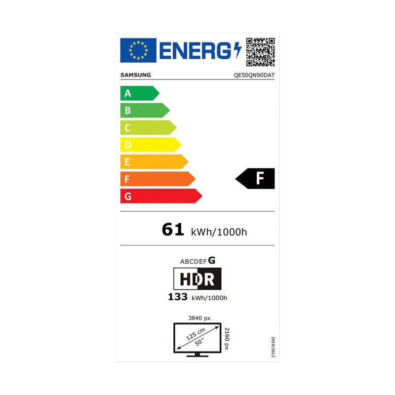 Samsung neo QLED 50'' qe50qn90datxxh 4k uhd smart, , medium image number null