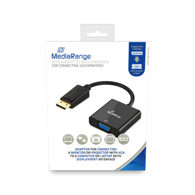 Mediarange displayport to svga converter