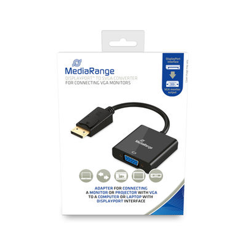 Mediarange displayport to svga converter, , medium image number null