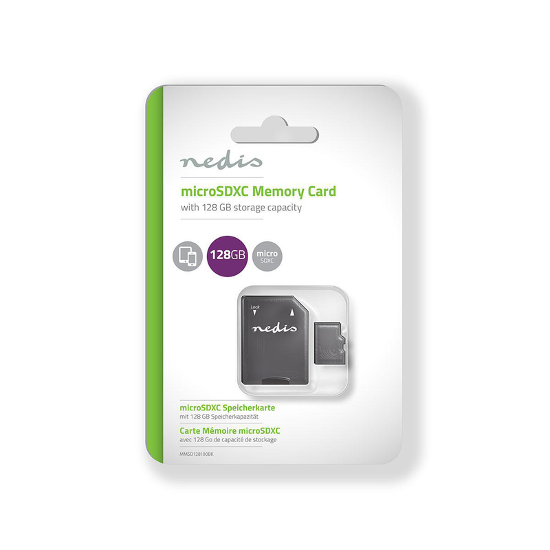 Memory card microsdxc 128GB class 10, , medium image number null