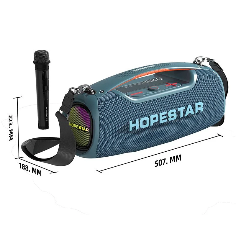 Hopestar a60 karaoke bluetooth speaker high power outdoor, , medium image number null