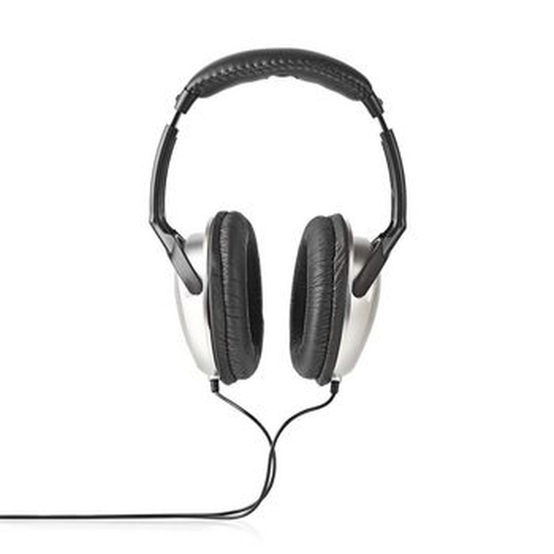 Over-ear headphones wired 2.70 m silver/black, , medium image number null