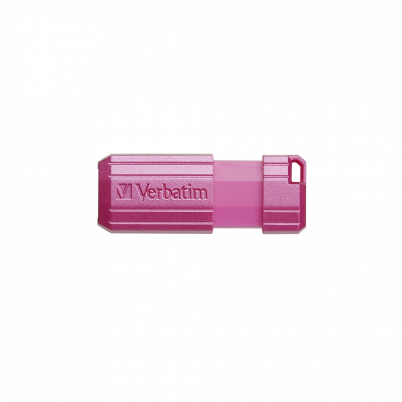 Verbatim USB 64GB pink pinstripe, , medium image number null