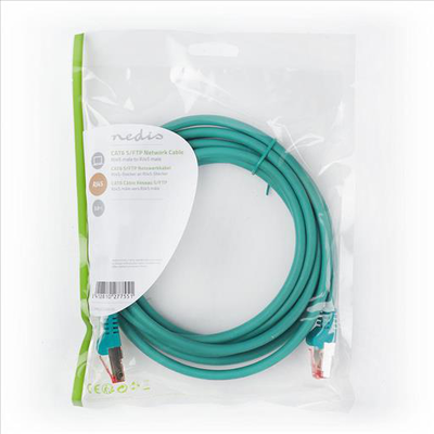 Cat6 patch cord 3.0m green