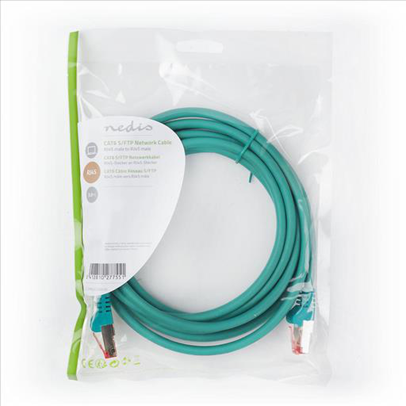 Cat6 patch cord 3.0m green, , medium image number null