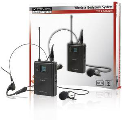 Wireless bodypack  system -135ch