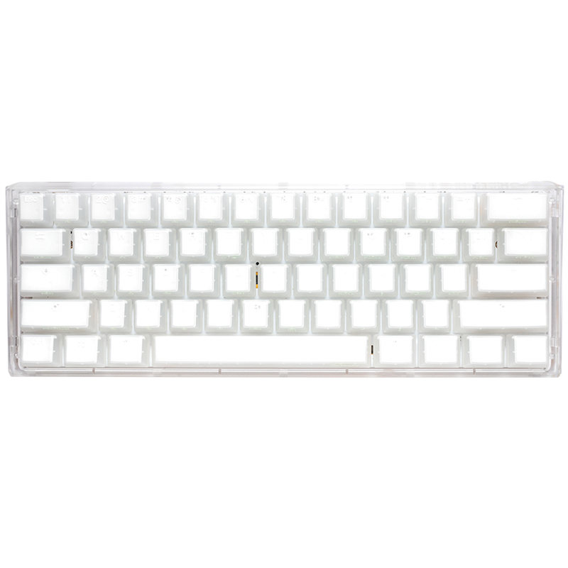 Ducky one 3 aura white (us) mini cherry speed silver switch rgb led, , medium image number null