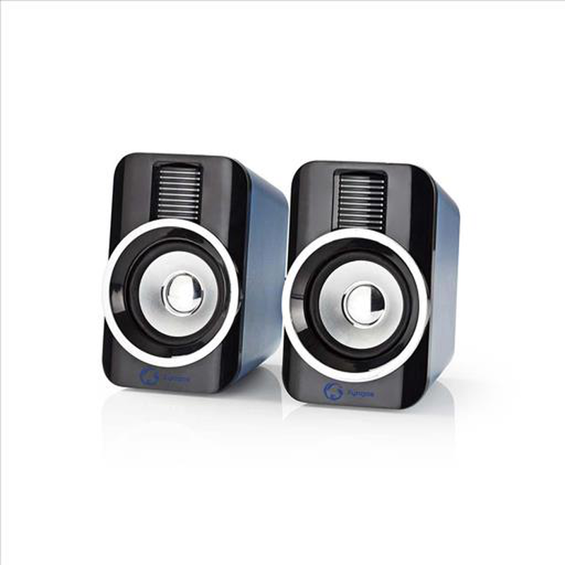 Gaming speakers 2.0 rgb USB powered 3.5mm jack 30w, , medium image number null