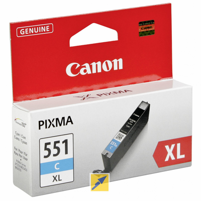 Canon cli551 xl original cyan ink 11ml