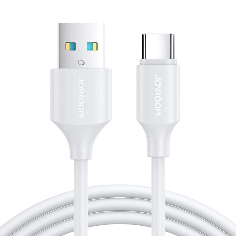 Joyroom s-uc027a9 3a USB-a to Type-C fast charging data cable 1m-white, , medium image number null