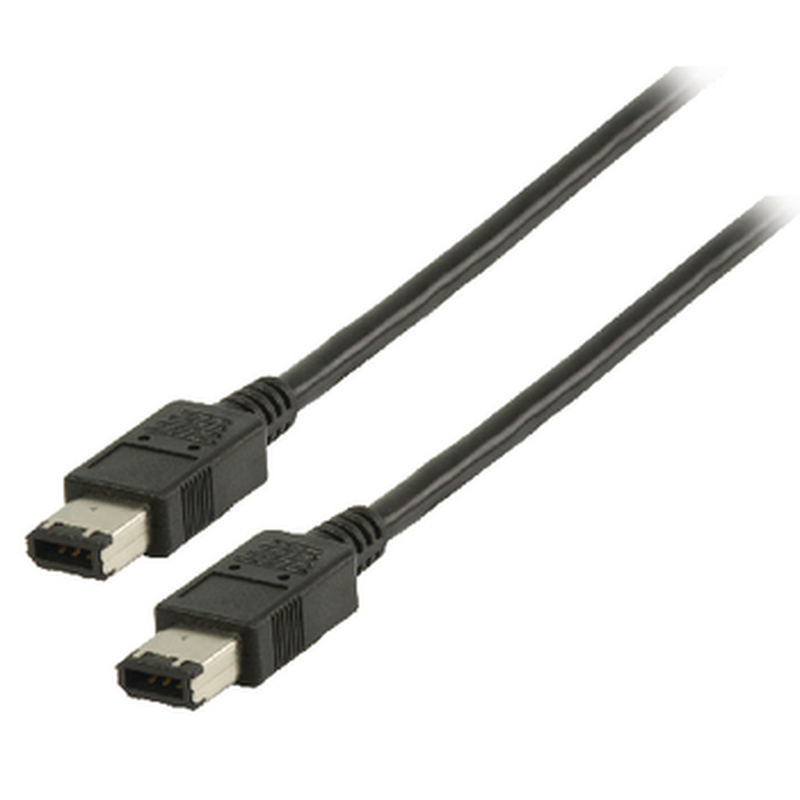 Firewire 400 cable firewire 6-pin male - firewire 6-pin male 2.00 m black, , medium image number null