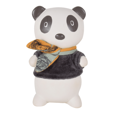 Panda - all rubber rattle