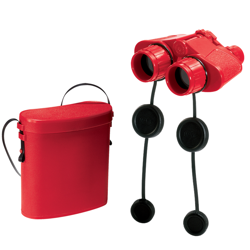 Super 40 red binocular with case, , medium image number null