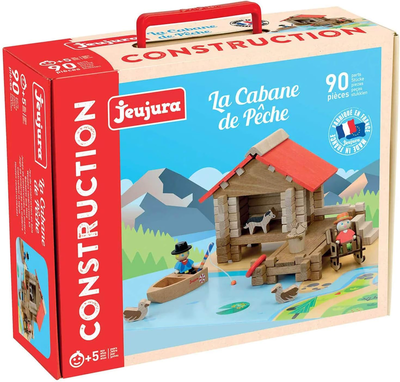 Jeujura the fishing hut construction game - 90 pieces