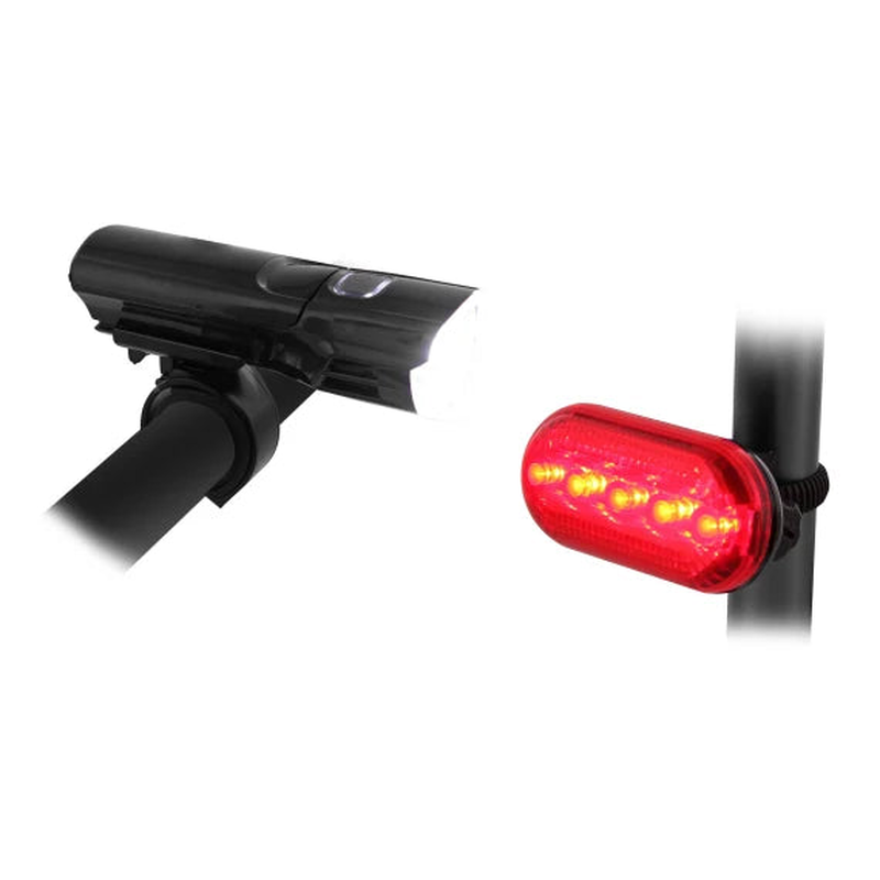 Tnb pack of front and rear led lights for bike, , medium image number null