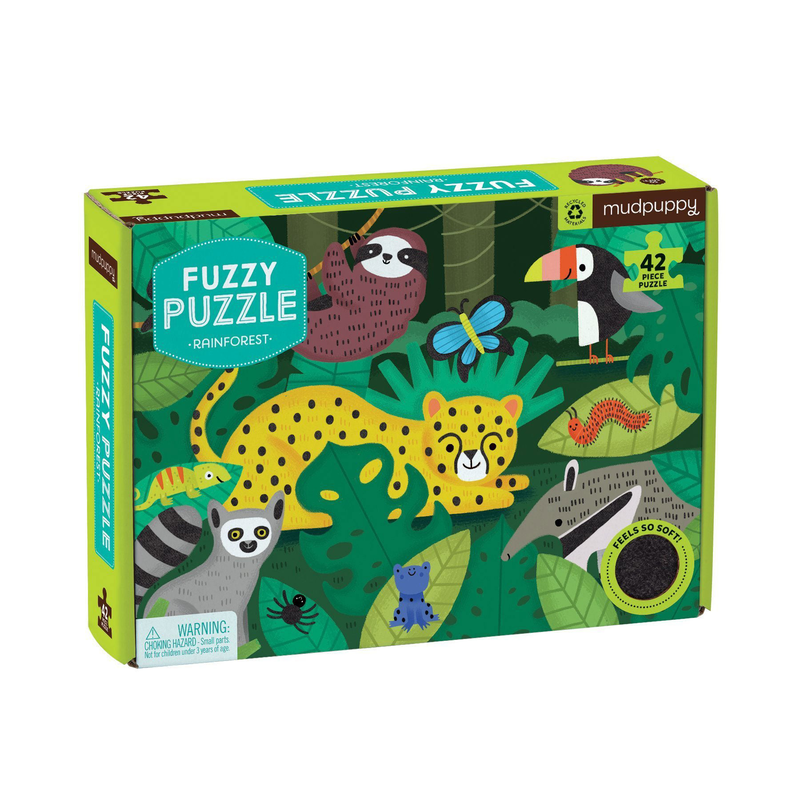 Fuzzy puzzle - rainforest, , medium image number null