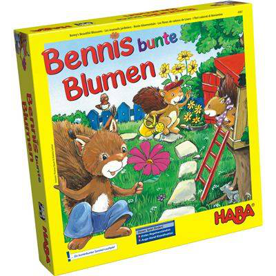 Board game 'benny’s beautiful blossoms'