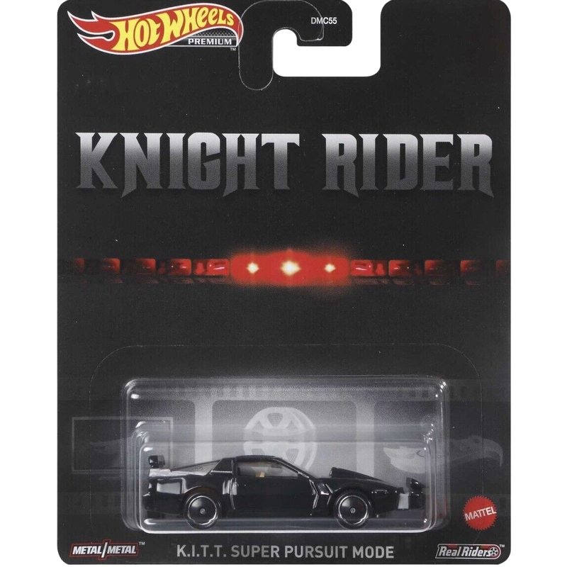 Hotwheels premium | pop culture knight rider | k.i.t.t super pursuit mode, , medium image number null