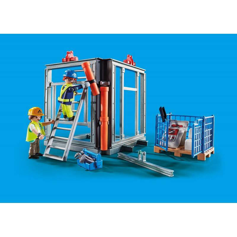 Playmobil 70441 city action construction crane with remote control, , medium image number null