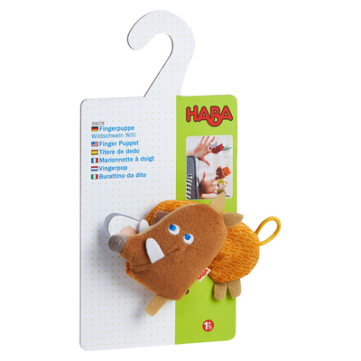 Haba finger puppet boar boris