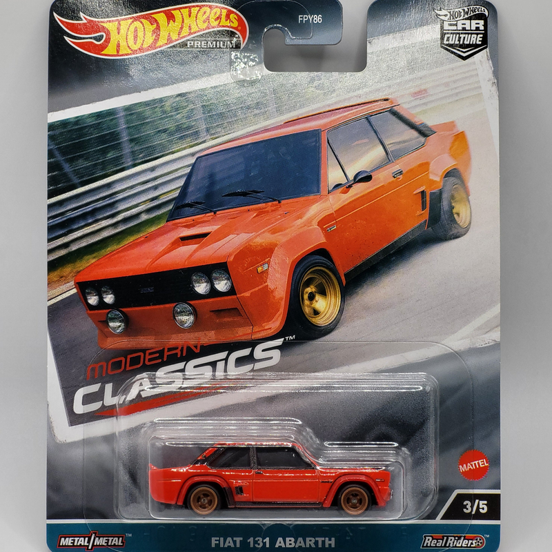 Hotwheels premium | modern classics | fiat 131 abarth | case fpy86 959e, , medium image number null