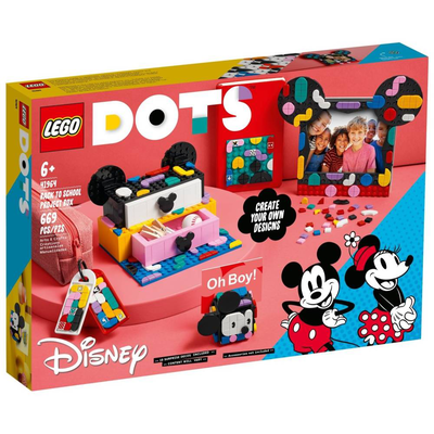 Lego 41964 dots mickey mouse & minnie mouse back-to-school