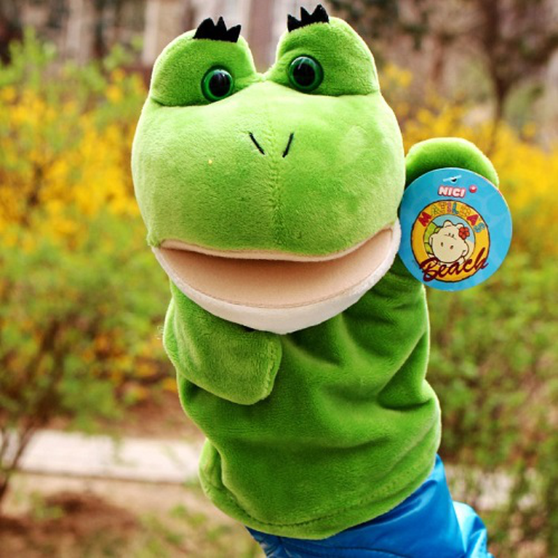 Hand puppet frog, , medium image number null