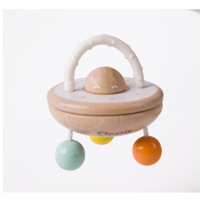 Ufo baby rattle