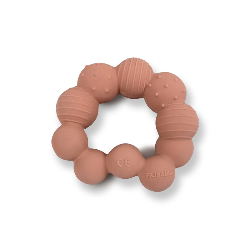 Filibabba teether - lily the larva peach, , medium image number null