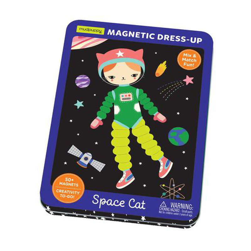 Space cat magnetic set, , medium image number null