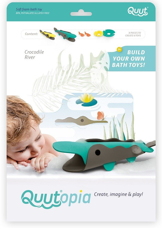 Quutopia bath toy - crocodiles, , medium image number null