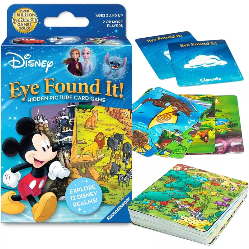 Ravensburger world of disney eye found it card game for boys & girls ages 3 and up, , medium image number null