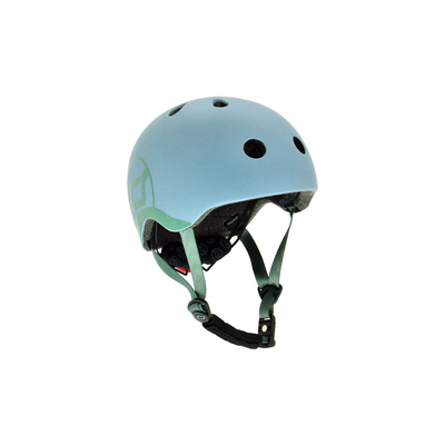 Scoot and ride helmet in steel