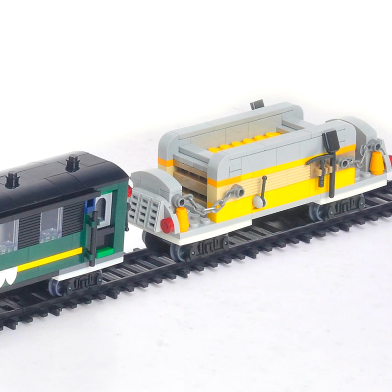 Buildiing block rail train set 1608-1b, , medium image number null