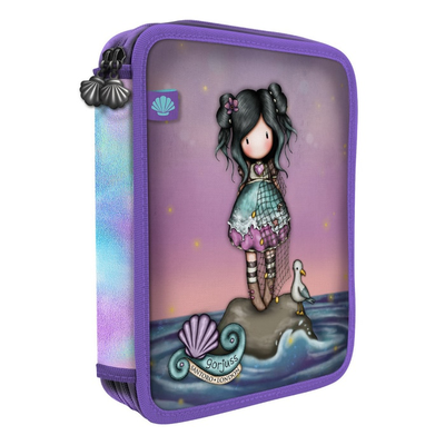 Gorjuss - double filled pencil case - lost at sea