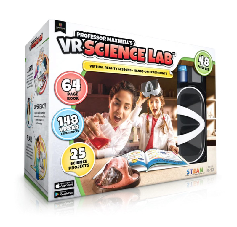 Abacus brands vr science lab professor maxwell's science virtual reality kit – full version, , medium image number null