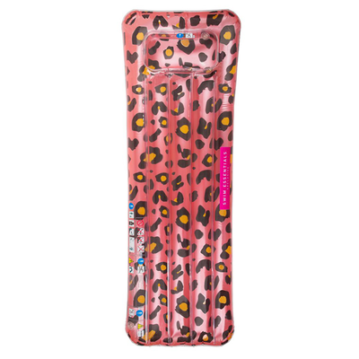 Swim essentials: swimming mat for children from 6+ years - "rose gold leopard"