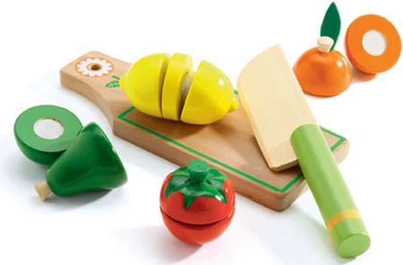 Djeco role plays fruits and vegetables to cut, , medium image number null