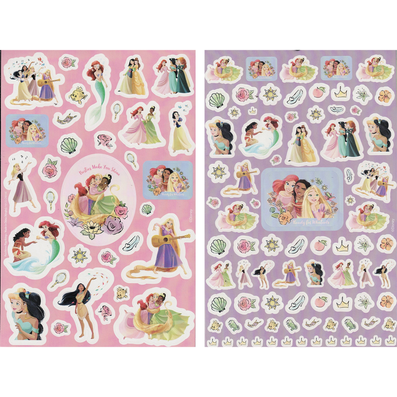 Disney princess sticker booklet: create your own fairy tales - over 200 stickers to explore and enjoy!, , medium image number null