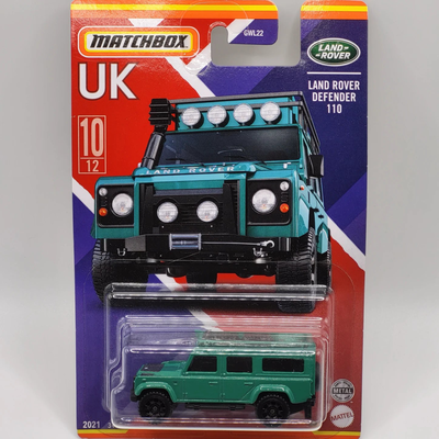 Matchbox | stars of uk | land rover defender 110