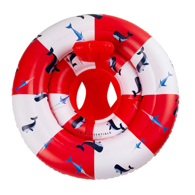 Swim essentials: life jacket ⌀69cm. For babies from 0-1 years - "red-white whale life boy"