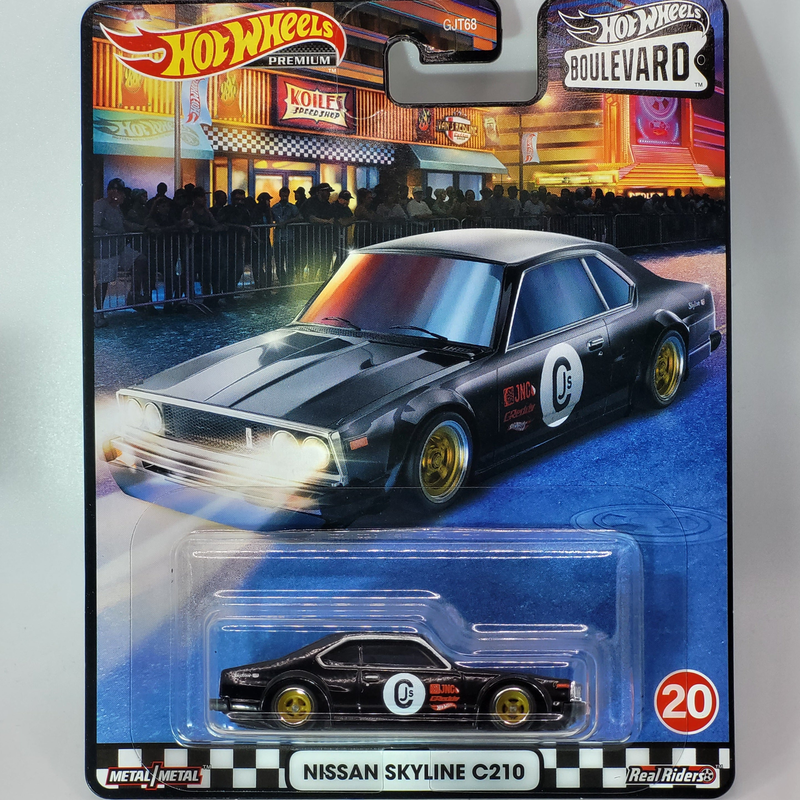 Hotwheels premium | boulevard | nissan skyline c210 #20, , medium image number null